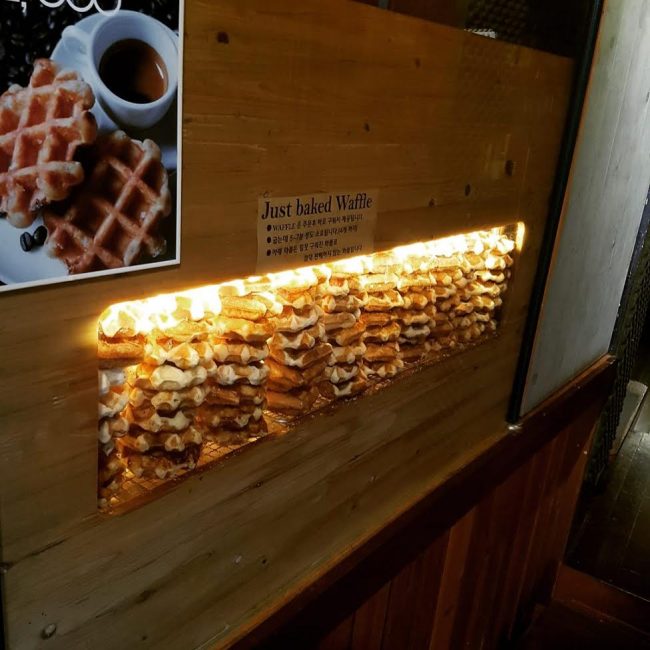 韓國, 首爾, 梨大, cafe, Waffle It Up